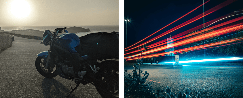 Motorbike and Guildford 